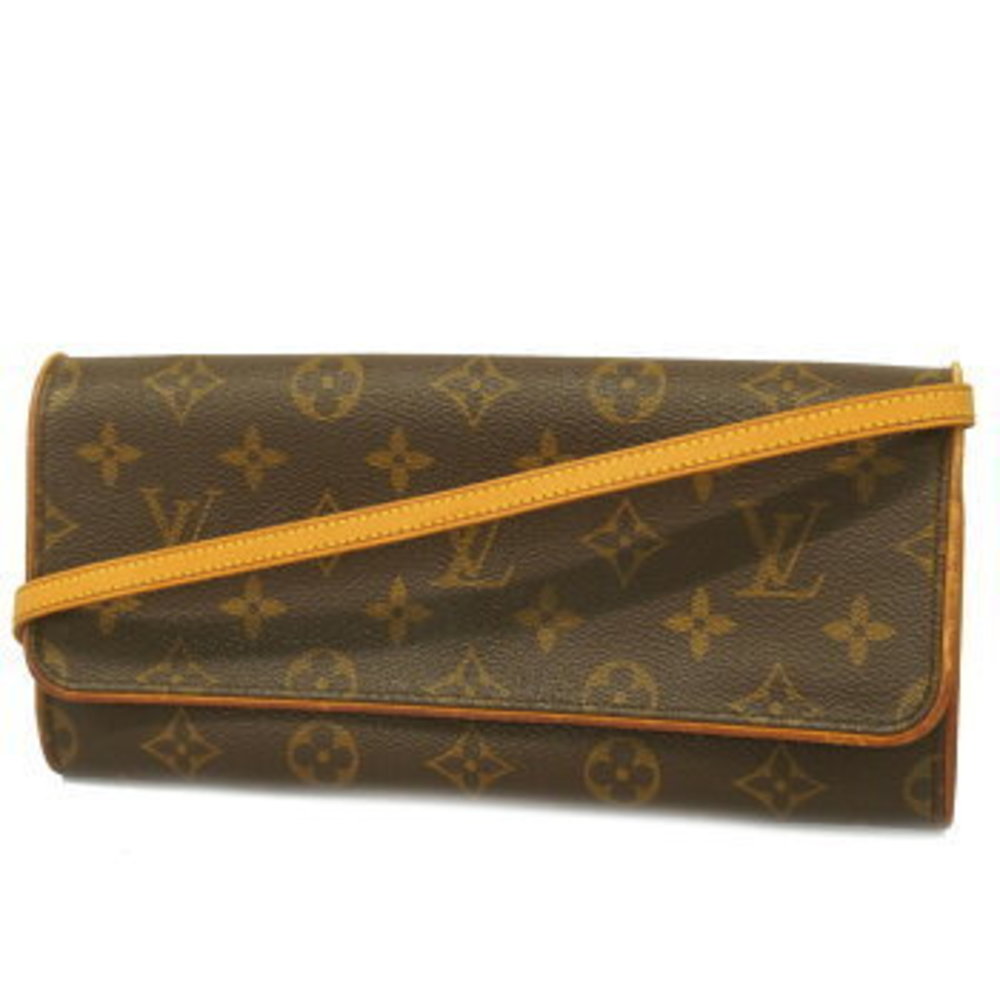 Louis Vuitton Monogram Pochette Twin GM Shoulder Bag